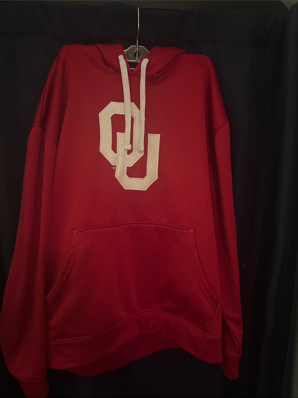 Oklahoma Sooners Men's OU Red Pullover Hoodie